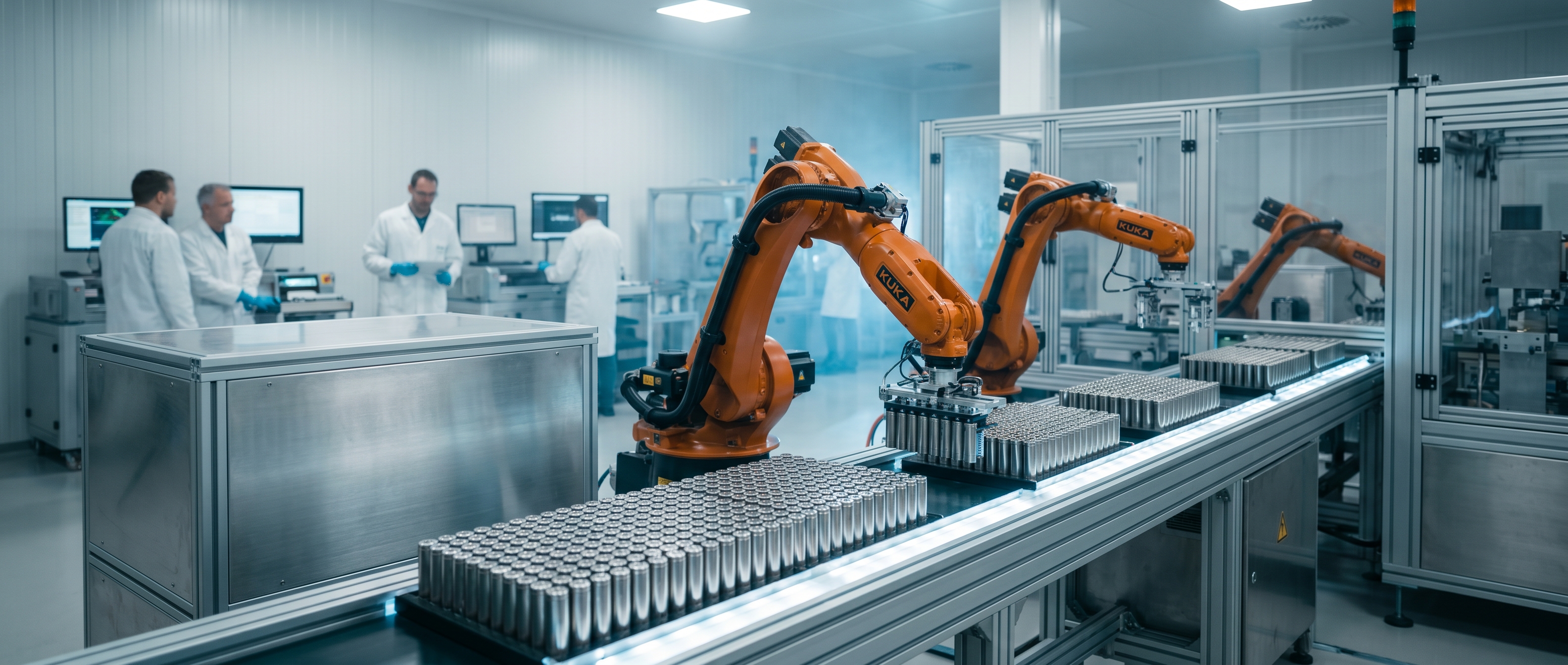 电芯入料工位